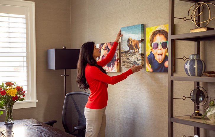 Unique Ways to Showcase Artwork with Canvas Wall Display