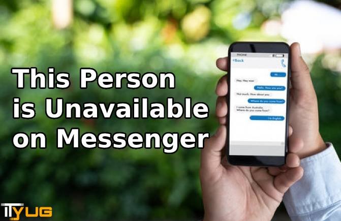 This person is unavailable on messenger: How to fix?